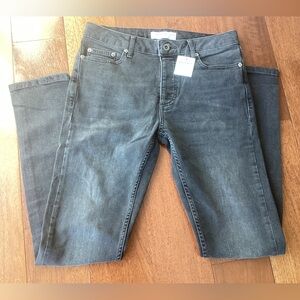 Topman Charcoal Slim Jeans, size 30/32, NWT